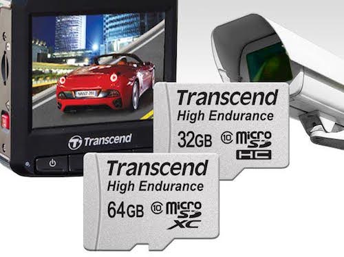 Thẻ nhớ Micro SDHC/SDXC Transcend chuyên dùng cho camera an ninh, camera hành trình