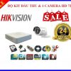 Lắp đặt trọn gói bộ 1 camera HIKVISION HD TVI 1.0M