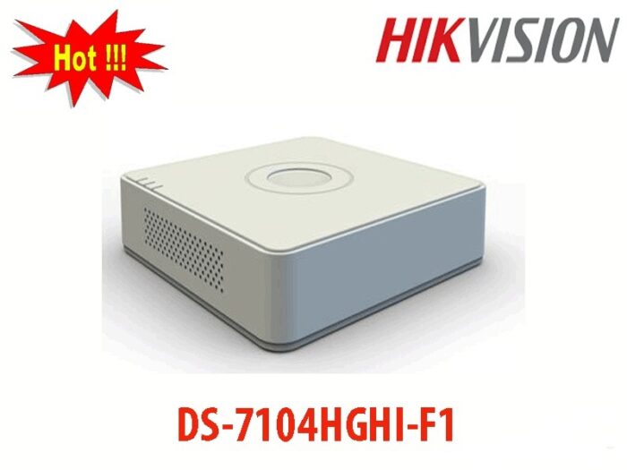 đầu Ghi Hinh Hikvision 4 Kenh 1m Ds 7104hghi F1 Gia Rẻ