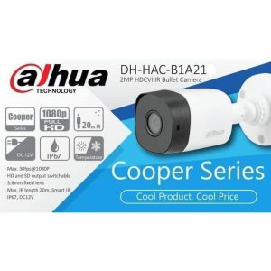 Camera HDCVI hồng ngoại 2.0 Megapixel DAHUA HAC-B1A21P