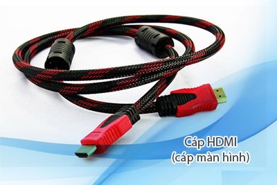 Cách lắp camera vào tivi bằng dây HDMI 