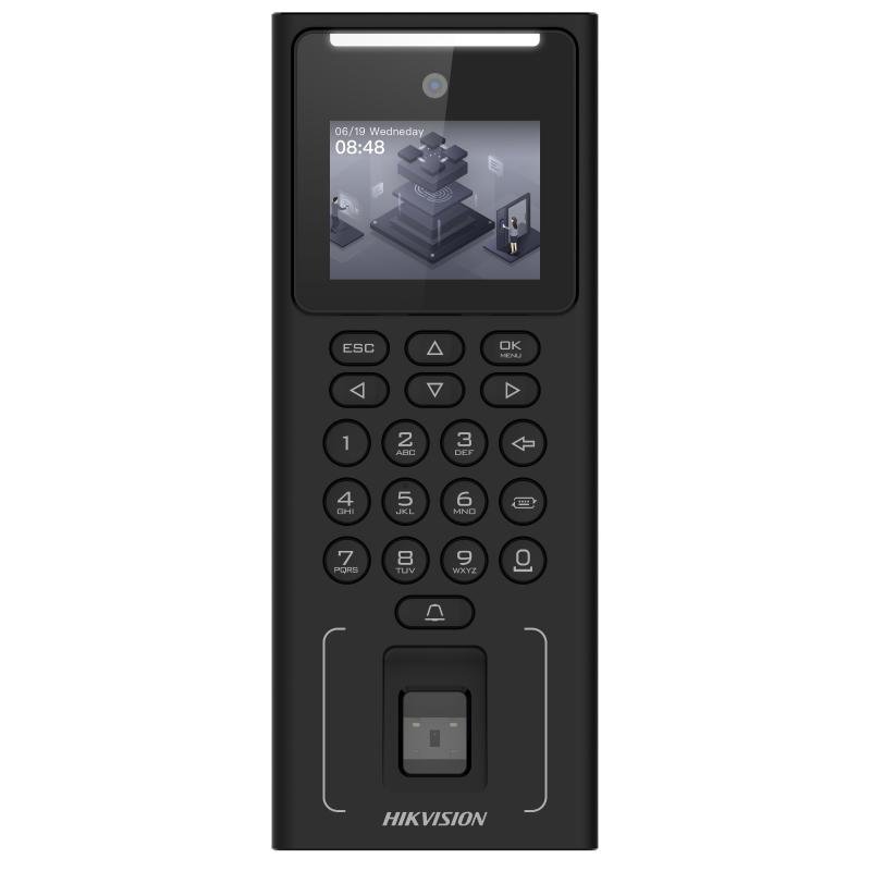 Máy chấm công khuôn mặt, vân tay Hikvision DS-K1T321MFWX Wi-Fi